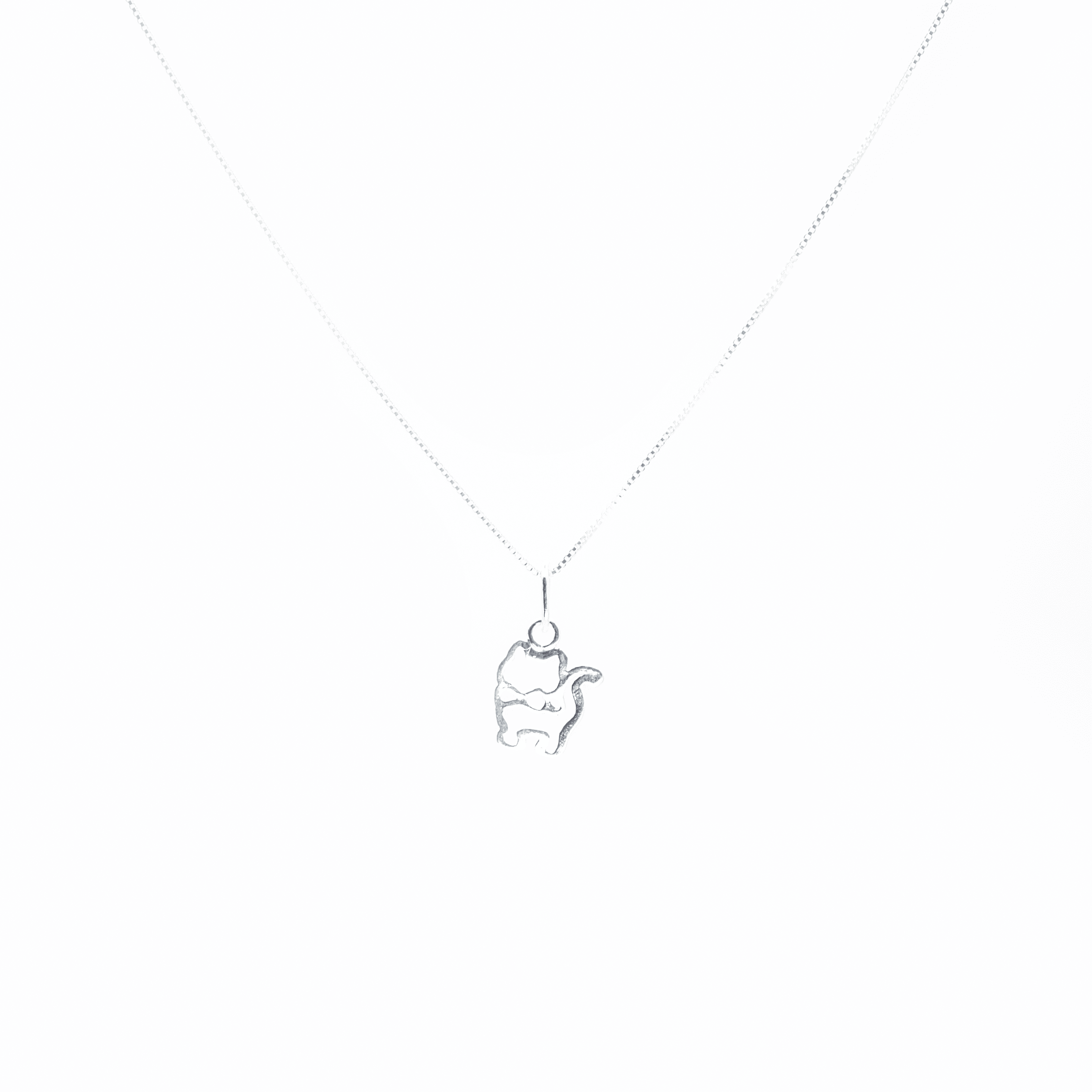 Collar Amor Gatuno Plata 925